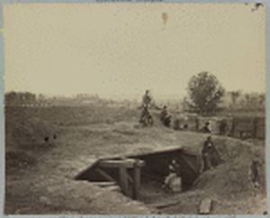 "The halt"--a scene in the Georgia campaign