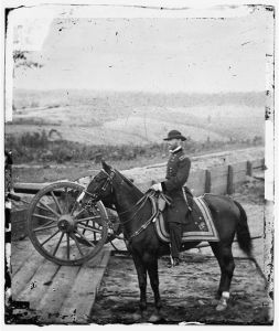 Federal fort no. 13, new lines. Built after the occupation of the city, looking west toward no. 12, Atlanta, Ga., Nov. 1864