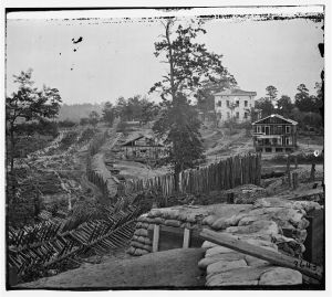 Picket station near Atlanta, Ga.