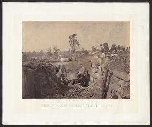 Shermans march. Destroyed R.R. Tracks