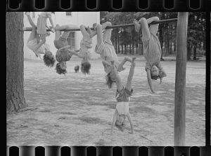 Playground scene. Irwinville school, Georgia