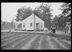 Resettlement homestead near Eatonton, Georgia. Briar Patch Project