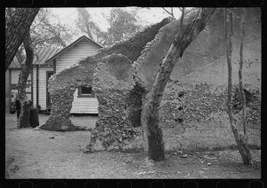 Ruins of supposed Spanish mission. Tabby construction. St. Marys, Georgia