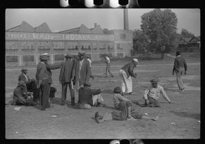 Baseball game, Atlanta, Georgia