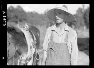 Farmer at Irwinville Farms, Georgia