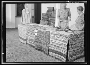 Weaving at Wolf Pit Farms, Georgia