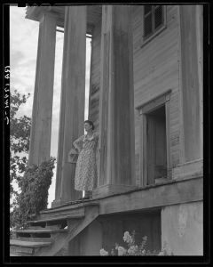 Antebellum plantation house in Greene County, Georgia