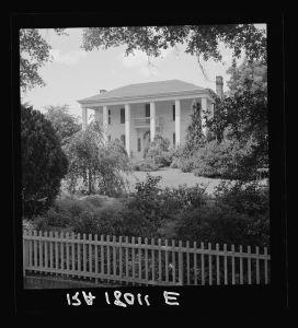 Plantation owner's home. Marshallville, Georgia