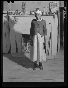 Mrs. Fanny Parrott, wife of an ex-slave near Siloam, Greene County, Georgia