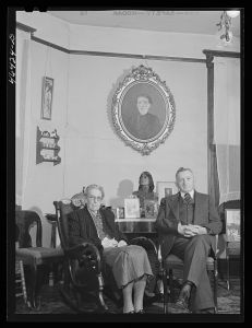Dr. and Mrs. T. Rice, Dr. Rice is county historian. Greensboro, Greene County, Georgia