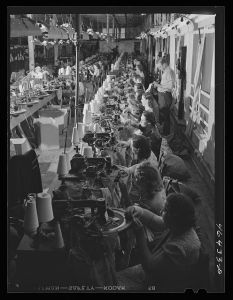 [Untitled photo, possibly related to: In the textile mill in Union Point, Greene County, Georgia]