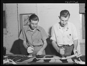 [Untitled photo, possibly related to: In the Union Point Manufacturing Company, Greene County, Georgia]