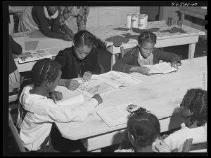 [Untitled photo, possibly related to: In the Alexander Community School in Greene County, Georgia]