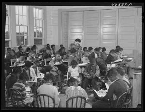 At the Alexander Community School in Greene County, Georgia