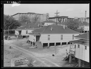 Mill workers' homes. Greene County, Georgia
