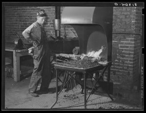 Forge. FSA (Farm Security Administration) warehouse depot. Atlantic, Georgia