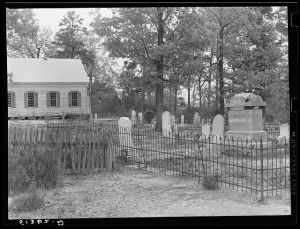 Old family individual graveyard. Greene County, Georgia