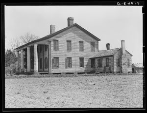 Old Butler place near Social Circle, Georgia. Built about 1831, now rented by one family, about 3000 acres