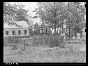[Untitled photo, possibly related to: Old family individual graveyard. Greene County, Georgia]