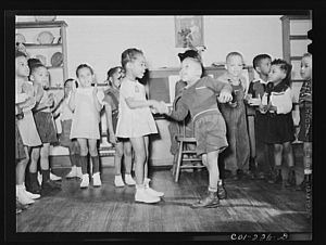 Atlanta University, Atlanta, Georgia. Nursery children
