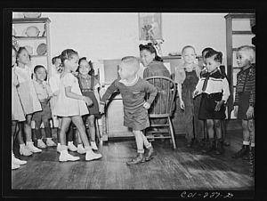Atlanta University, Atlanta, Georgia. Nursery children