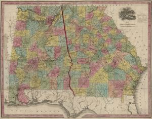Georgia and Alabama