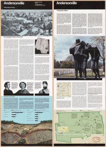 Andersonville National Historic Site, Georgia, official map and guide