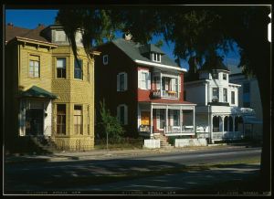Savannah Victorian Historic District, Bounded by Gwinnett, East Broad, West Broad Street & Anderson Lane, Savannah, Chatham County, GA