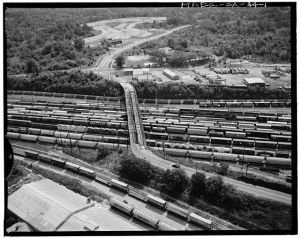 Marietta Road Bridge, Marietta Road, Spanning Inman Railroad Yards, Atlanta, Fulton County, GA