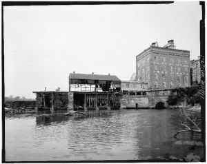 Columbus Railroad Company, Power Station, Eighteenth Street on Chattahoochee River, Columbus, Muscogee County, GA