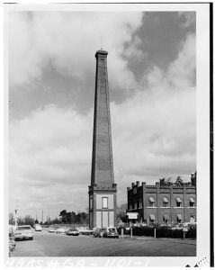 Confederate States Powder Works Chimney, Goodrich Street, Augusta, Richmond County, GA