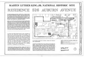 Martin Luther King, Jr. National Historic Site, 526 Auburn Avenue (House), 526 Auburn Avenue, Atlanta, Fulton County, GA