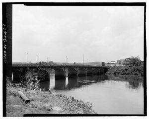 Fourteenth Street Bridge, Spanning Chattahoochee River, Columbus, Muscogee County, GA