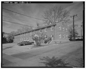 Fort McPherson, World War II Station Hospital, Nurses' Quarters, Anderson Way & Howe Street, Atlanta, Fulton County, GA