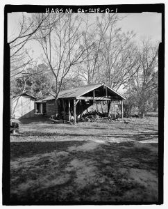Jaudon-Bragg-Snelling Farm, Smokehouse, North side of GA State Route 21, Springfield, Effingham County, GA