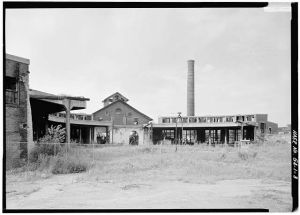 Central of Georgia Railway, Savannah Repair Shops & Terminal Facilities, Roundhouse, Site Bounded by West Broad, Jones, West Boundary & Hull, Savannah, Chatham County, GA