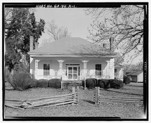 Rodgers-Buchanan Farm, House, State Highway 3/U.S. Highway 19, Lower Five Points Road and Cornwell Road, Sumter, Sumter County, GA