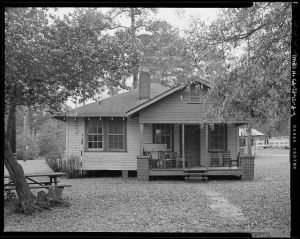 Fort Benning, Building No. 296, Hunt Club, Marne Road, Fort Benning Military Reservation, Chattahoochee County, GA