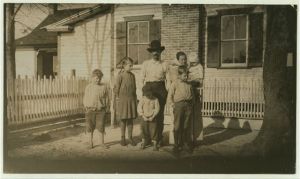 John Paulk and family. One of the most prosperous farmers in the district. See report of Lewis W. Hine on Georgia, March, 1915. Location: Kirkland, Georgia.