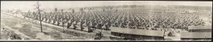 A corner of Pennsylvania Ave., 112th-111th U.S. Inf., N.G. Bns. and Signal Cor., Camp Hancock, Augusta, Ga., Feb. 1918
