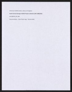 Documentation -- Color Photo Logs -- Thomas Adler