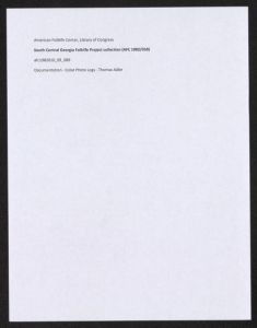 Documentation -- Color Photo Logs -- Thomas Adler