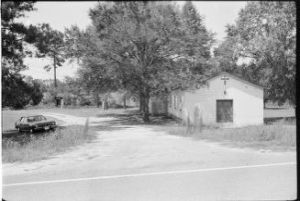 Thompson Grove Missionary Baptist Church; Music party at Preston's Newell's house, Worthy County, Georgia