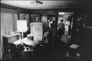 Singing in Mrs. Teal's Home, Tifton, Georgia