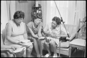 Old Time Singing Meeting at the home of Fannie Teals, Tifton, Georgia