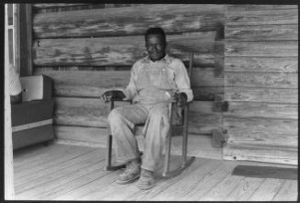 Sam and Vina Clark; Willie Ross, Oakfield, Georgia