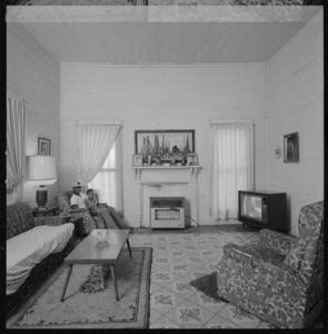 Etta Anderson's home interior, Ocilla Georgia; Mt. Zion Church interior, Damascus, Georgia