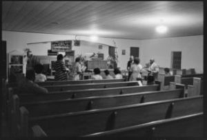 Note singing get-together at Macedonia Baptist Church, Sylvester