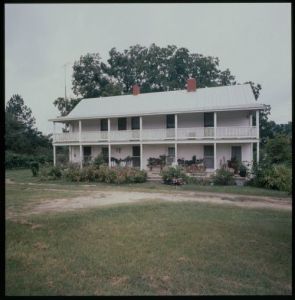 Red Chimney Inn; Tobacco warehouse, Irwinville, Georgia