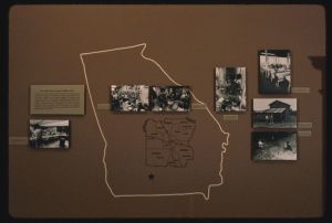 Folk Art and Folklife Exhibit: Exhibit installation
